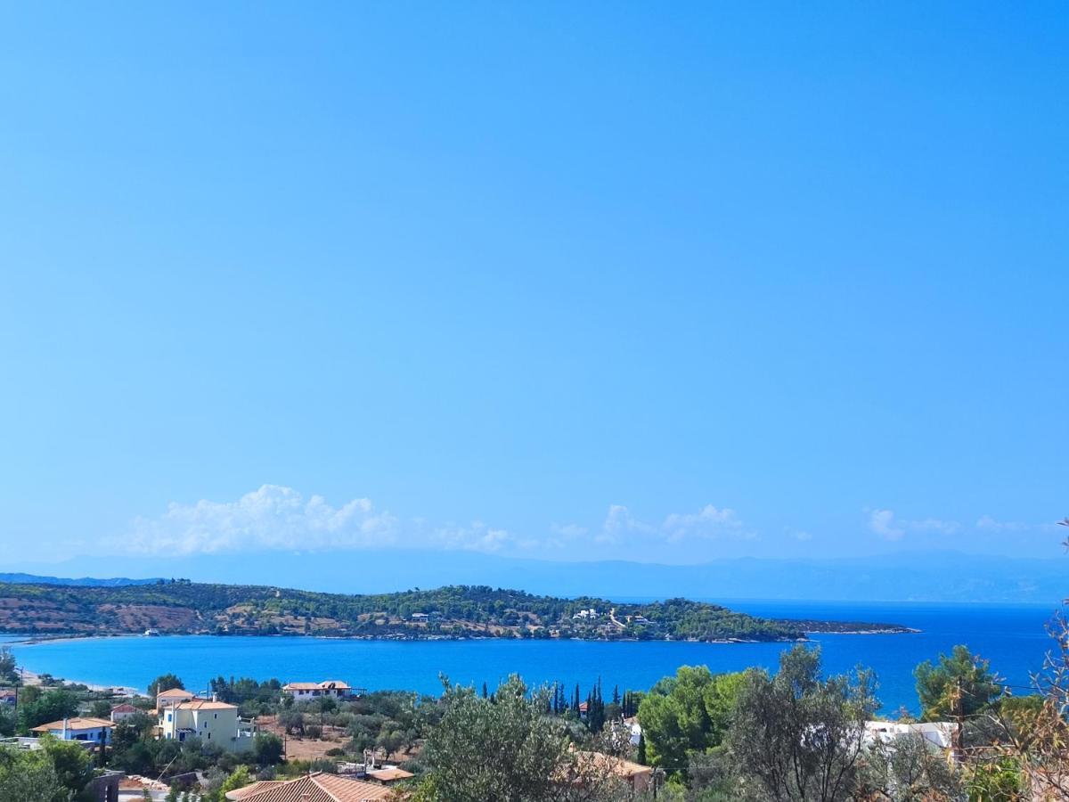 Thomas View Εξοχικό Σπίτι Με Θέα Στη Θάλασσα Portokhéli Eksteriør bilde